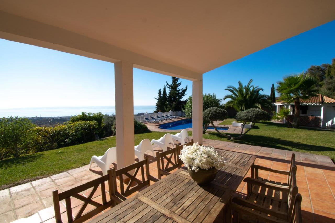 Gran Villa Con Vistas Al Mar Y Piscina Privada มาลากา ภายนอก รูปภาพ
