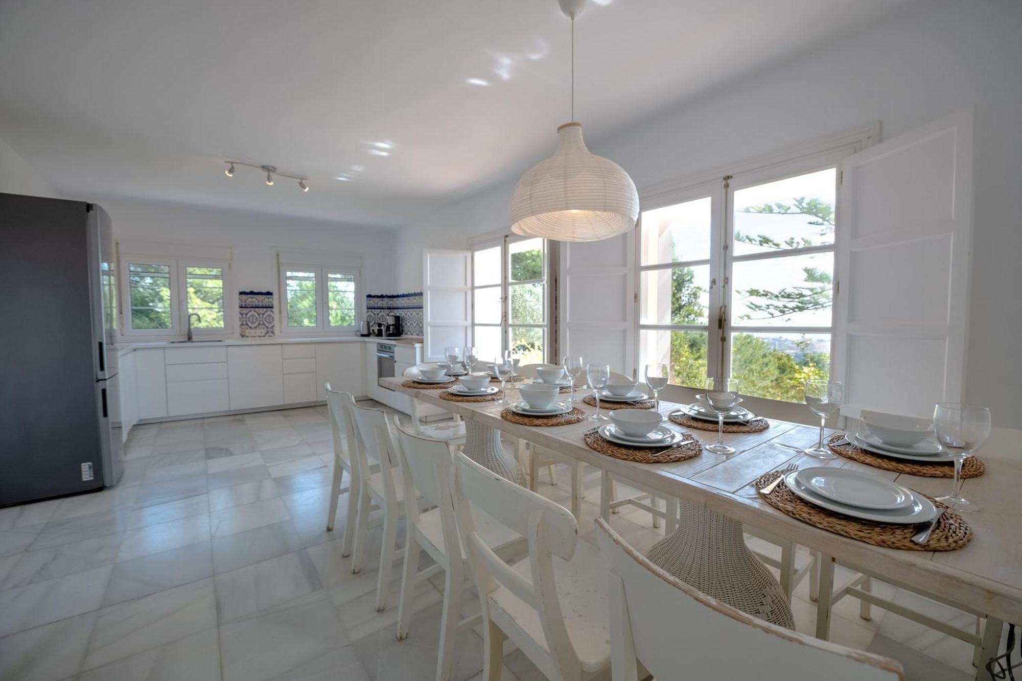 Gran Villa Con Vistas Al Mar Y Piscina Privada มาลากา ภายนอก รูปภาพ